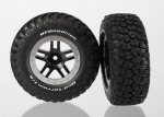 BFGoodrich T/A KM2 auf Felgen schwarz/satin-chrom vorne (2)