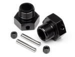 Wheel Hex Hub 6,7mm (2 Stück/Schwarz)
