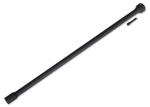 Driveshaft, center, plastic (black)/ screw pin