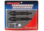 Dämpfer GTR XXL eloxiert, PTFE-coated +TiN Kolbenstange