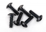 Schrauben, 2.6x8mm Rundkopf M-Gewinde (Innensechskant) (6)