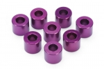 Spacer 4X8X6.5Mm(Purple/8Pcs)