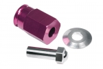 Aluminum Wide Hex Hub 12Mm (24Mm Wide/Purple)