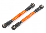 Vorspurstangen 7075-T6 Aluminium orange mit Kugelkopf