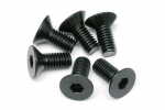 Flat Head Screw M6X14Mm (Hex Socket/6Pcs)