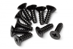 Tp Flat Head Screw M4 X 12Mm (10Pcs)